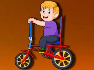 Cartoon Bike Jigsaw